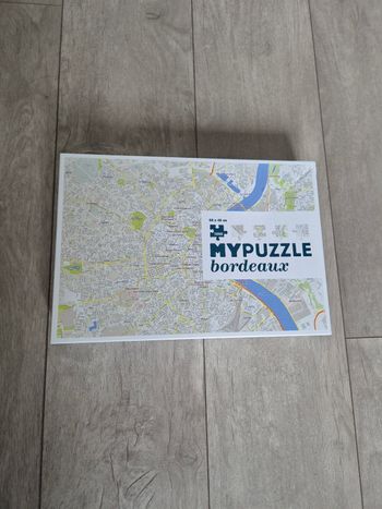 Puzzle plan de bordeaux 1000 pièces
