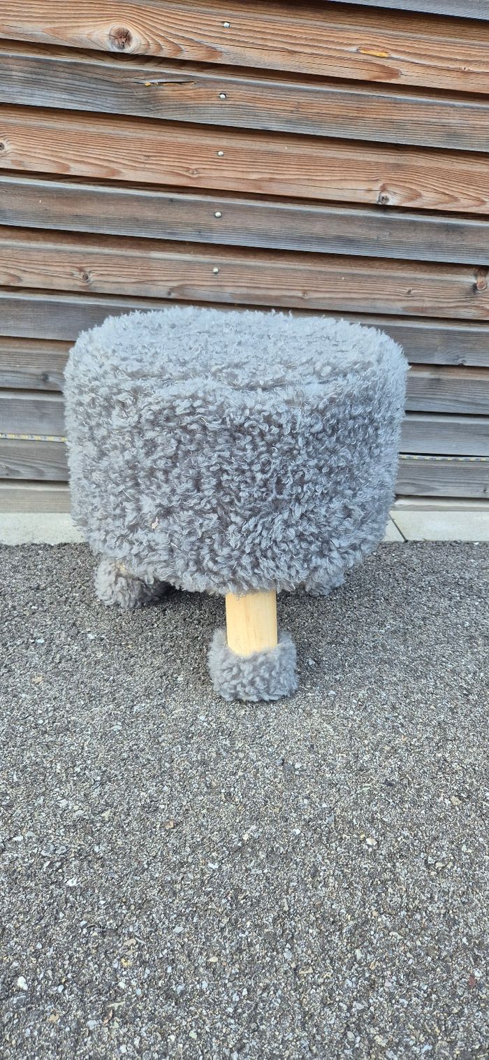 Tabouret enfant mouton en bois 🐑 - photo numéro 5