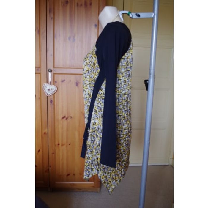 MIA SOANA -Tunique Jaune et noir T40 - photo numéro 4