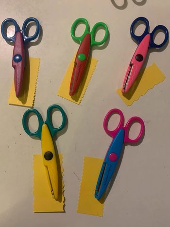 Ciseaux crantées