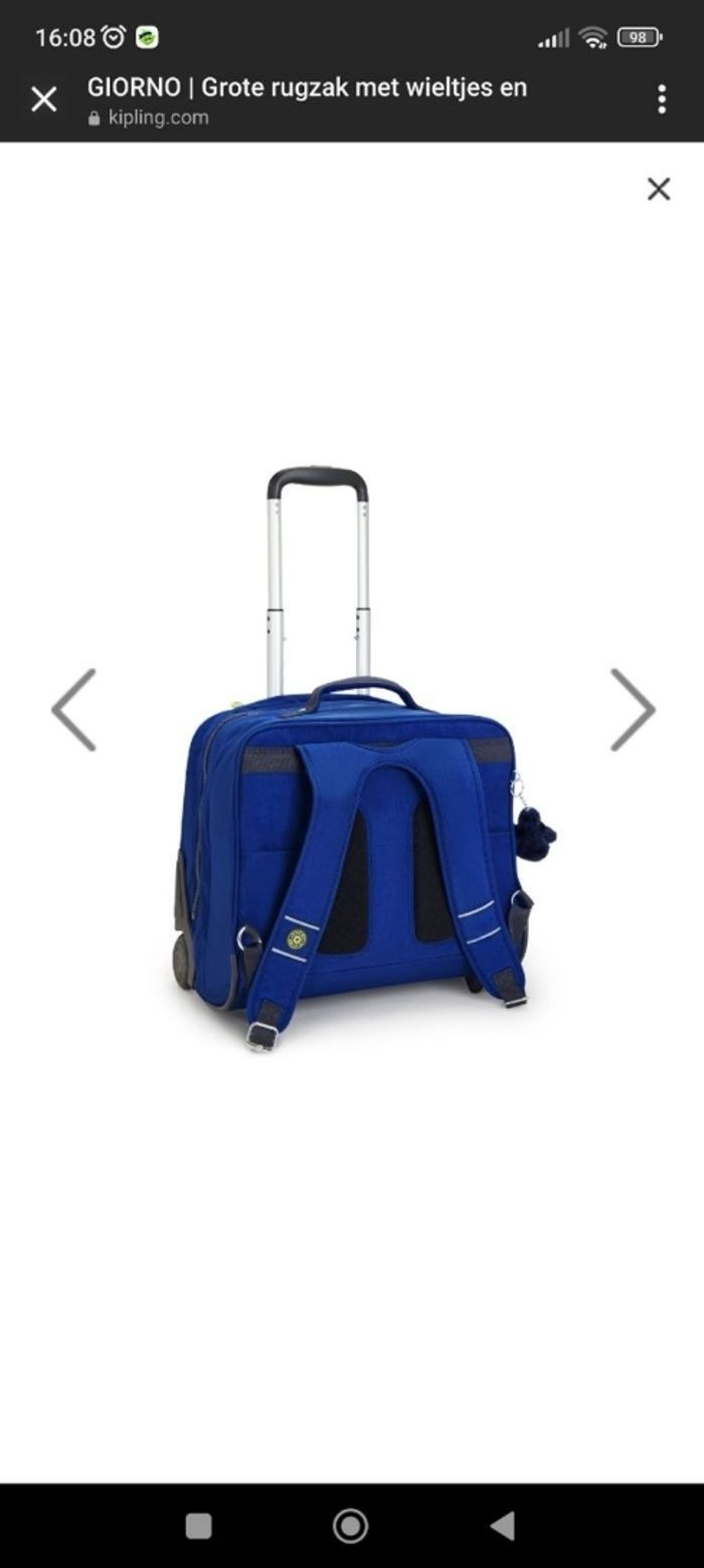 Cartable à roulettes Kipling neuf - photo numéro 4