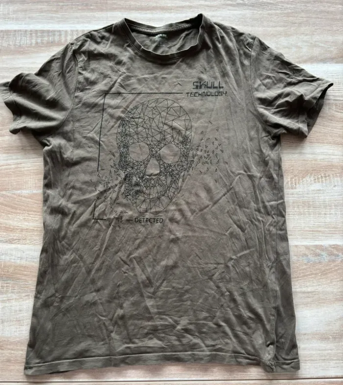 T-shirt kaki