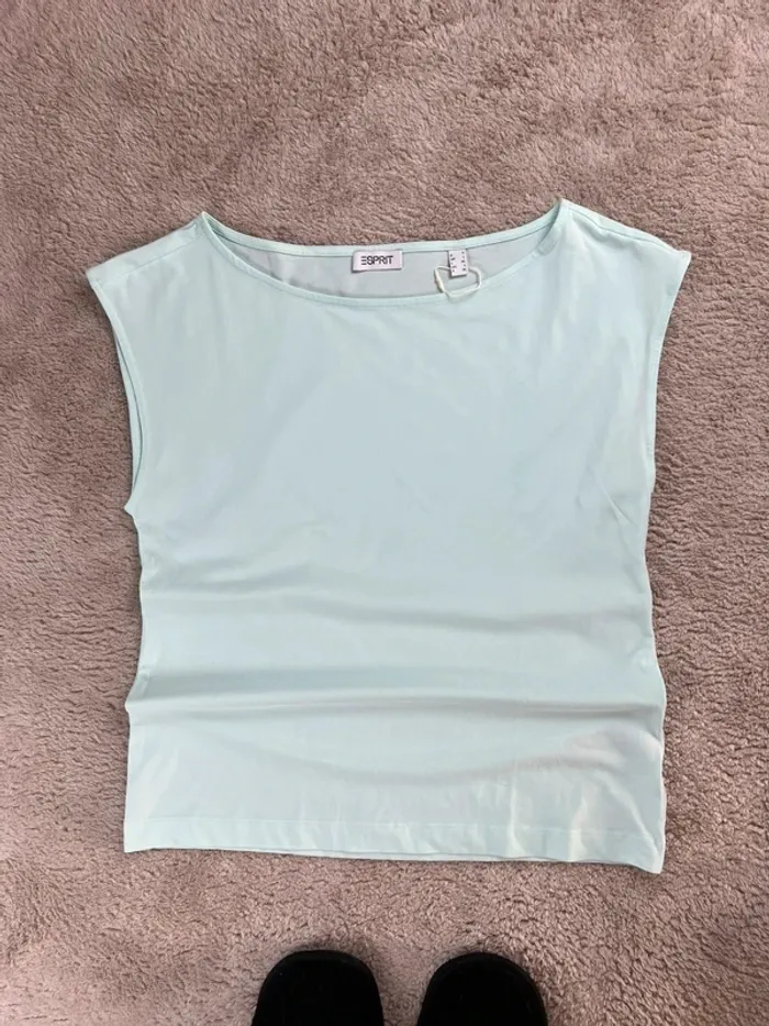 Esprit green Tee basic Fit Limited XLarge 070 - photo numéro 2