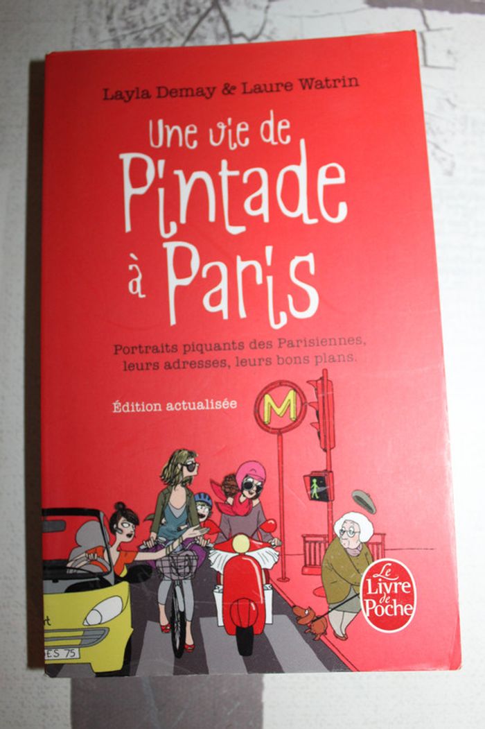livre " une vie de pintade à paris"