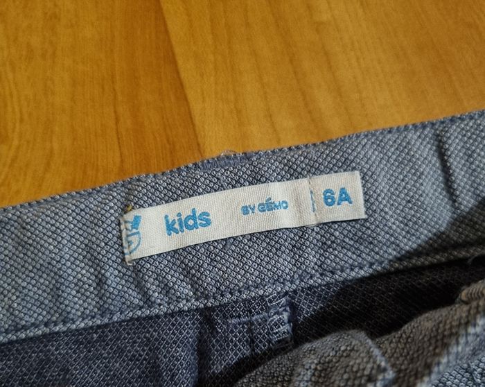 short gemo by Kids bleu chine taille 6ans - photo numéro 2