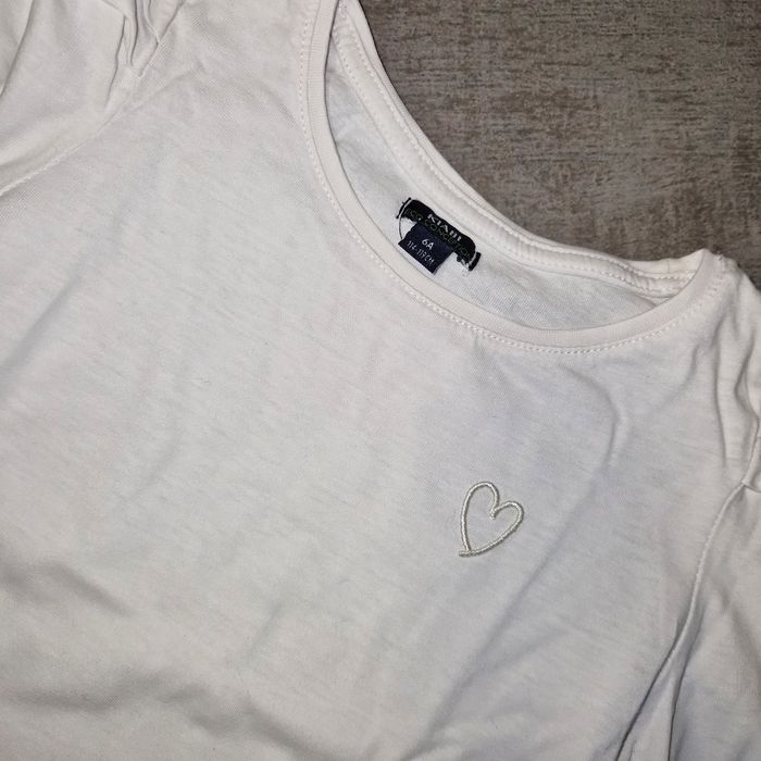 Tee-shirt manche longue blanc 6 ans kiabi - photo numéro 3