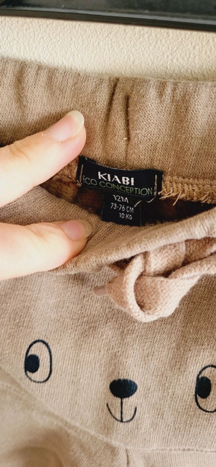 Sarouel kiabi 12 mois beige marron - photo numéro 3