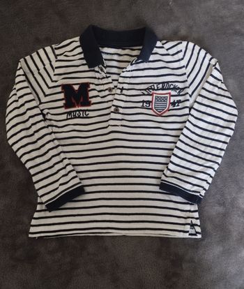 Polo ML rayures 