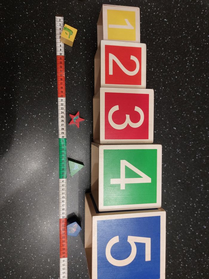 Lot 5 cubes à formes - photo numéro 5