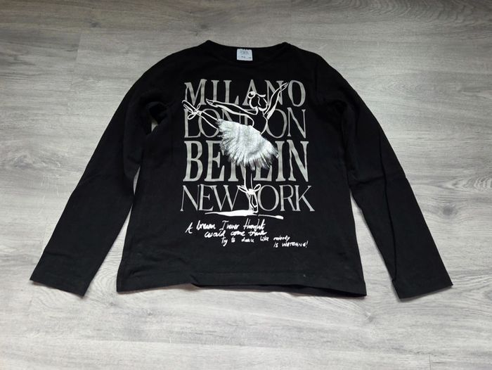 🌸 Blouse longue manche avec motif 10 ans 🌸