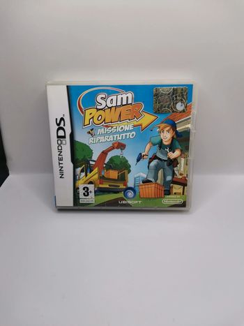Jeu Nintendo ds Sam power mission reparateur version Italien