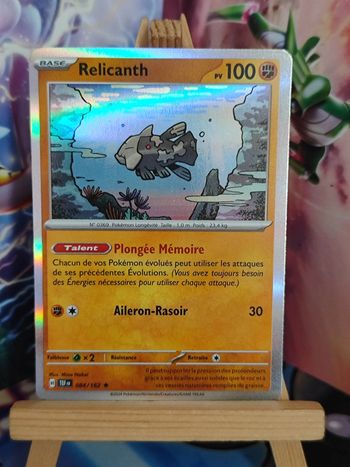 Relicanth holo rare 84/162 Forces Temporelles