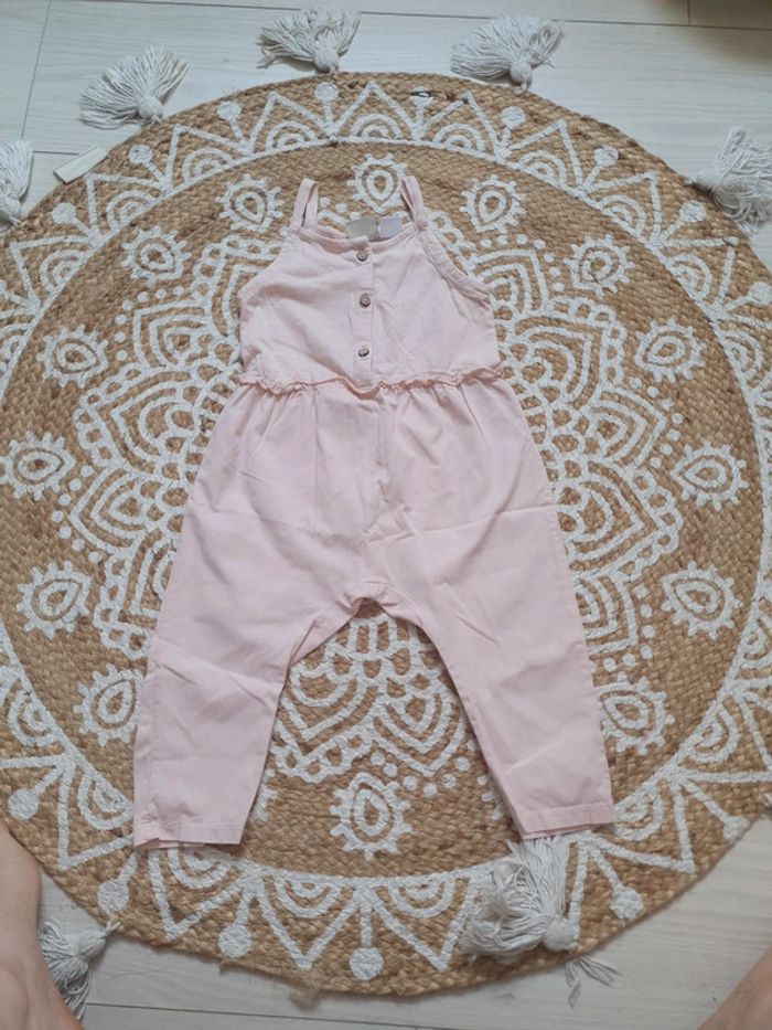 Combinaison plus robe zara taille 9/12 mois - photo numéro 2
