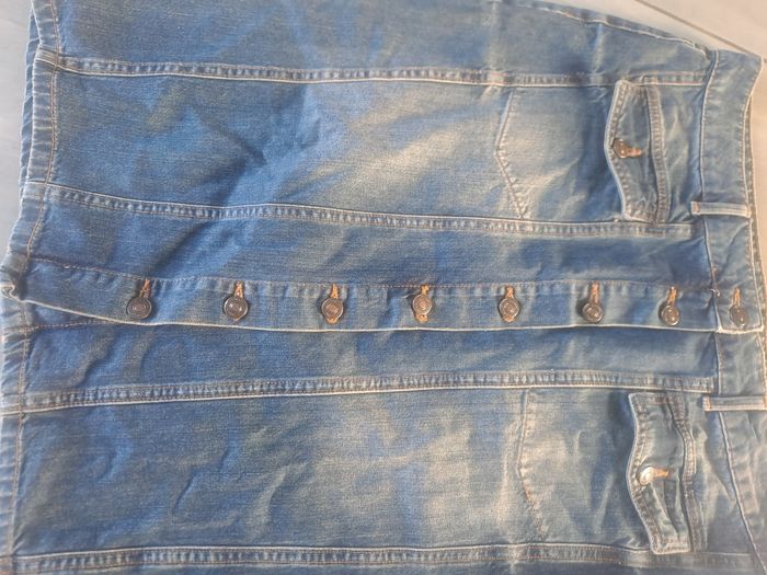 Jupe en jean neuf sans étiquette MS Mode Taille 46 - photo numéro 4