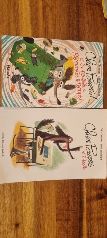 Lot livres chien pourri