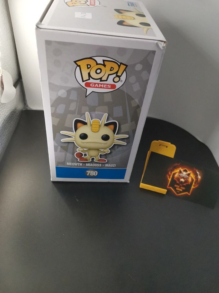Figurine POP funko pokemon meowth 780 - photo numéro 3