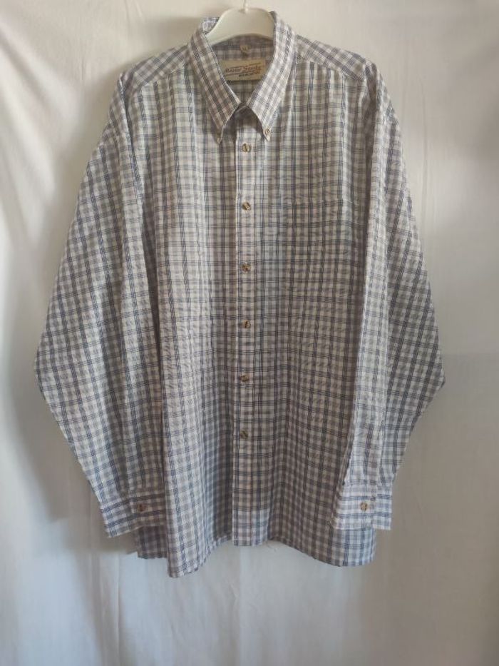 Chemise à carreaux T. XL _ 43/44 _ Master Stroke 💮 35% Coton 65% Polyester