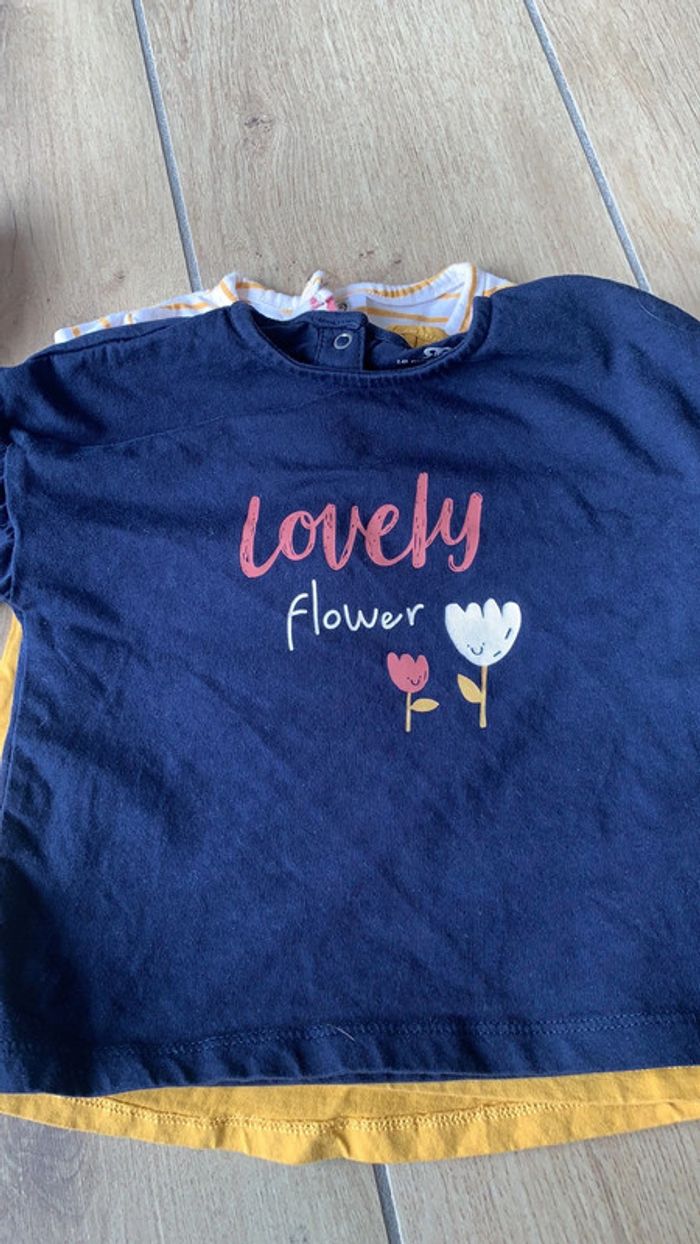 Lot de 4 T-shirt manches longues 18 mois S&R - photo numéro 8