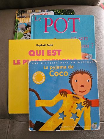 4 livres enfants