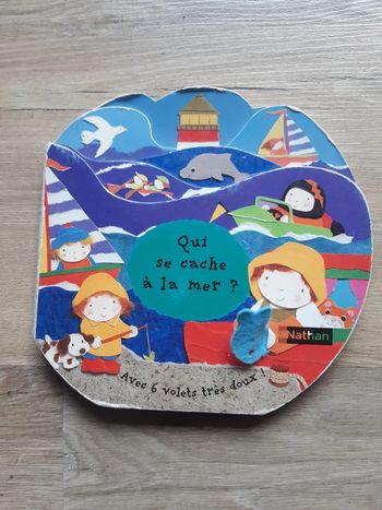 Livre "Qui se cache dans la mer"