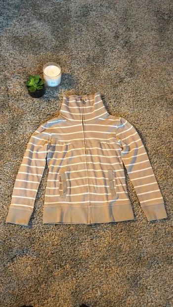 Gilet zippé col roulé