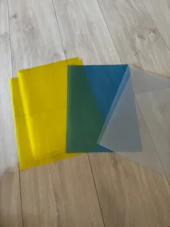 7 Pochettes plastiques