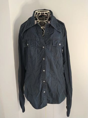 Chemise noire Kaporal