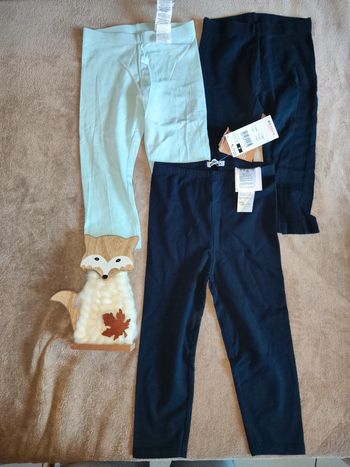 Lot de 3 leggings dont 1 neuf