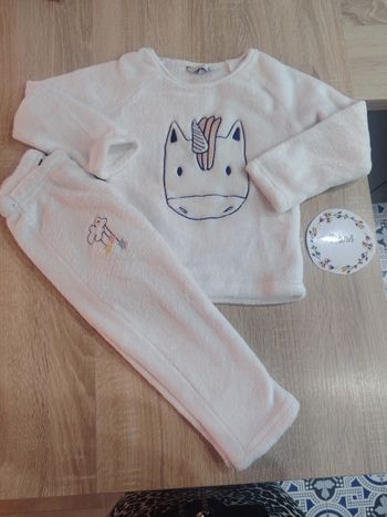 Pyjama ou surpyjama licorne 4 ans little rêve