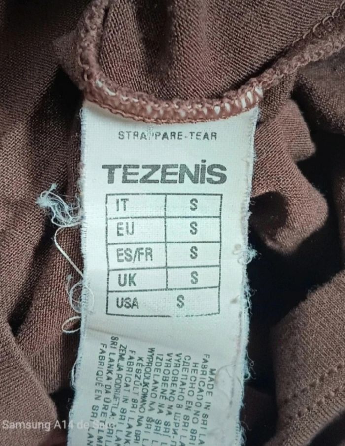 Débardeur femme marque tezenis taille S - photo numéro 3