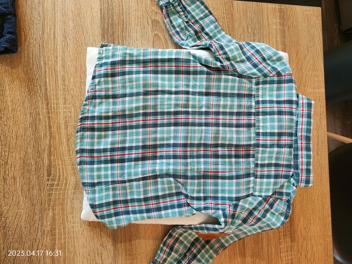 Ensemble robe en jean + chemise - photo numéro 4