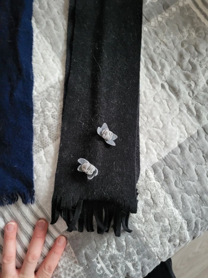 Lot de 2 écharpes bébé fille - photo numéro 3