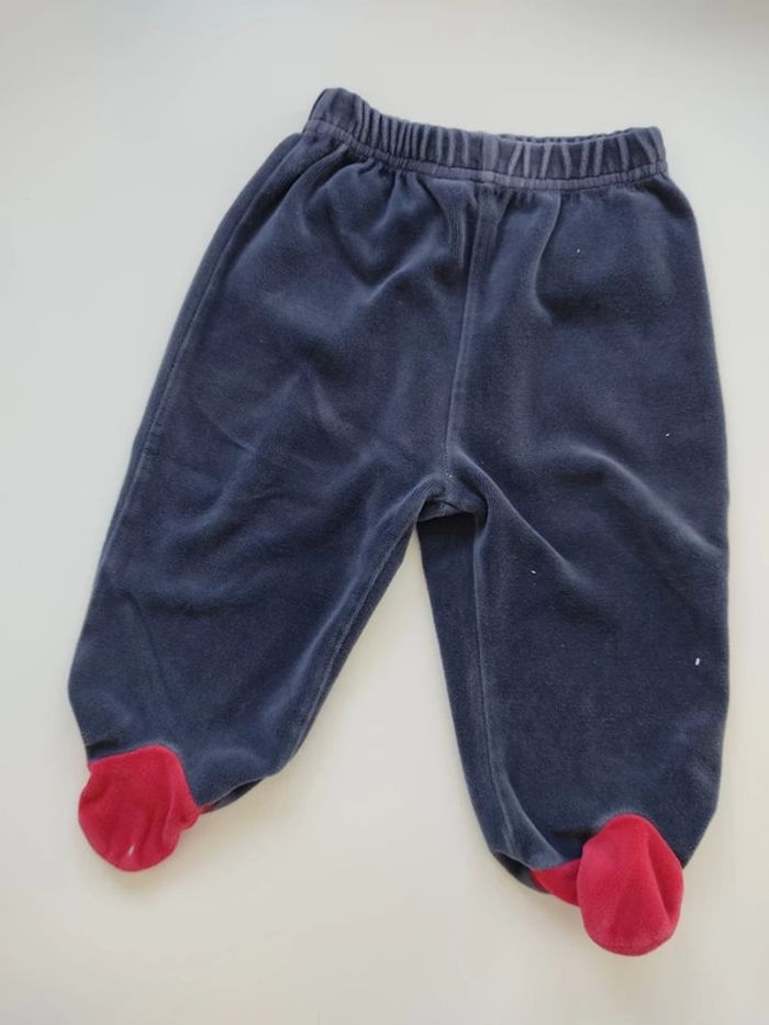 Pyjama velours taille 12 mois - photo numéro 3
