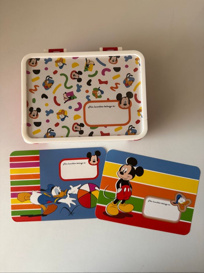Boîte déjeuner/ Lunch Box Mickey Disney