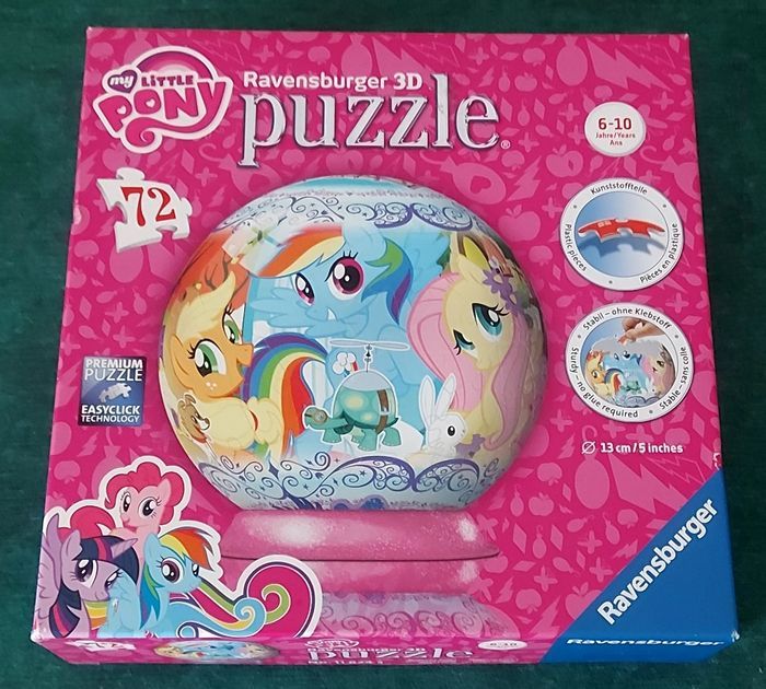 Puzzle 3D "My little pony" 72 pièces 6-10 ans - photo numéro 1