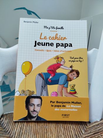 Le cahier Jeune papa de Benjamin Muller 