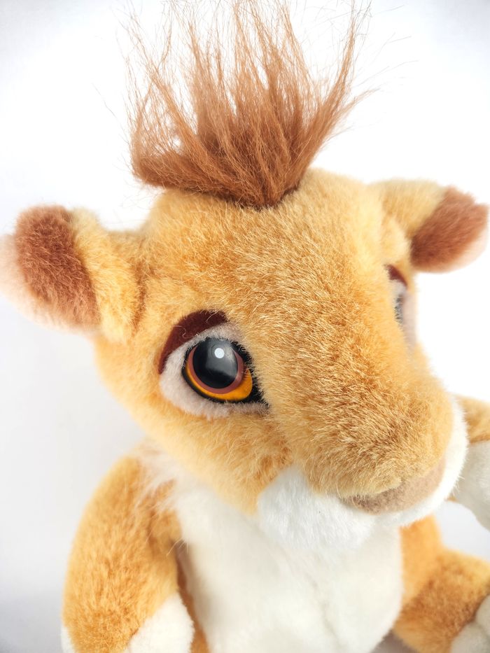 Peluche Simba Bébé Le Roi Lion - Mattel Disney Vintage 1994 - 20 cm - photo numéro 2