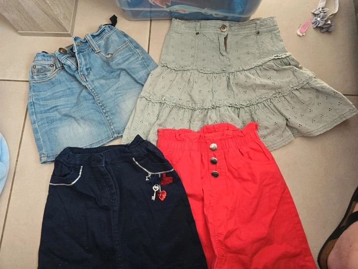 Lots de 4 jupes