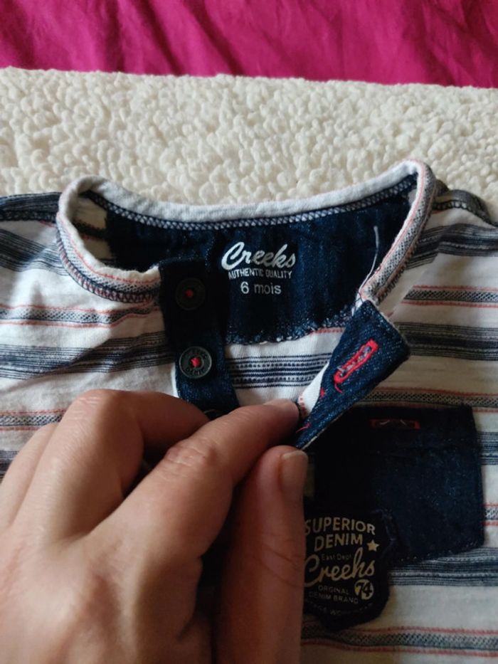 #Haut manches longues 6 mois - photo numéro 2