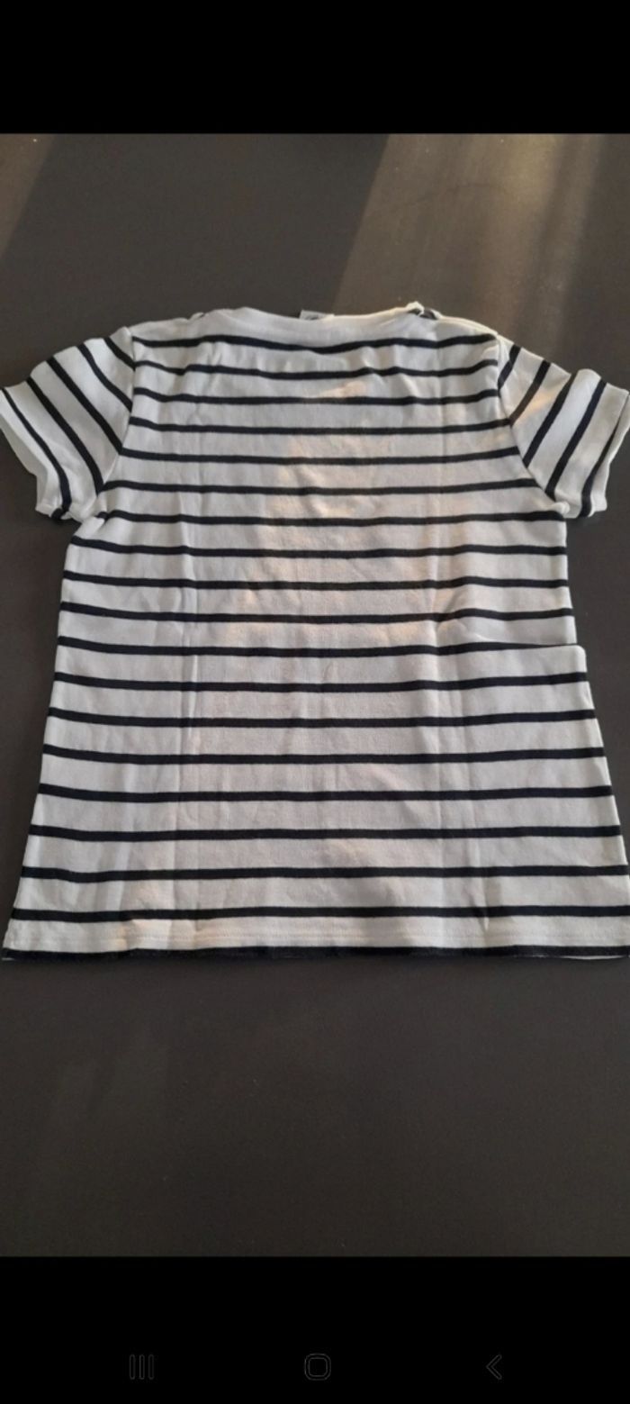 Tee-shirt petit bateau 8 ans - photo numéro 3