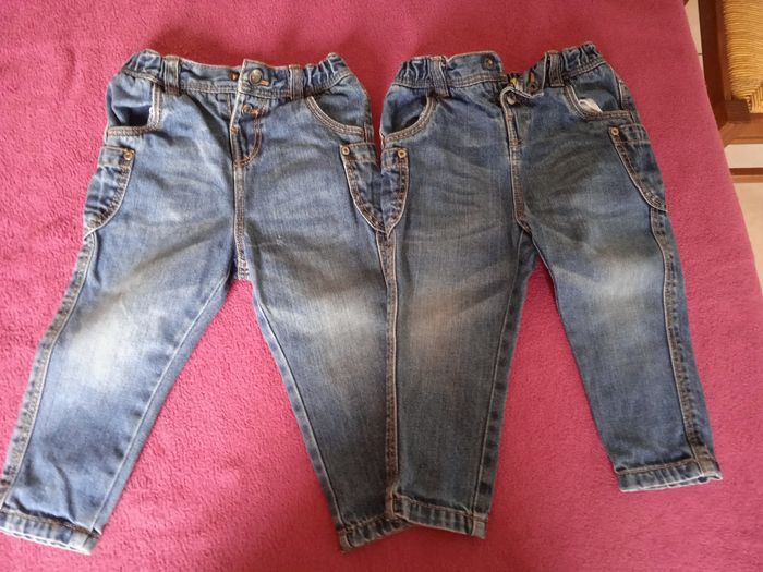 Lot de 2 jean identiques - photo numéro 4