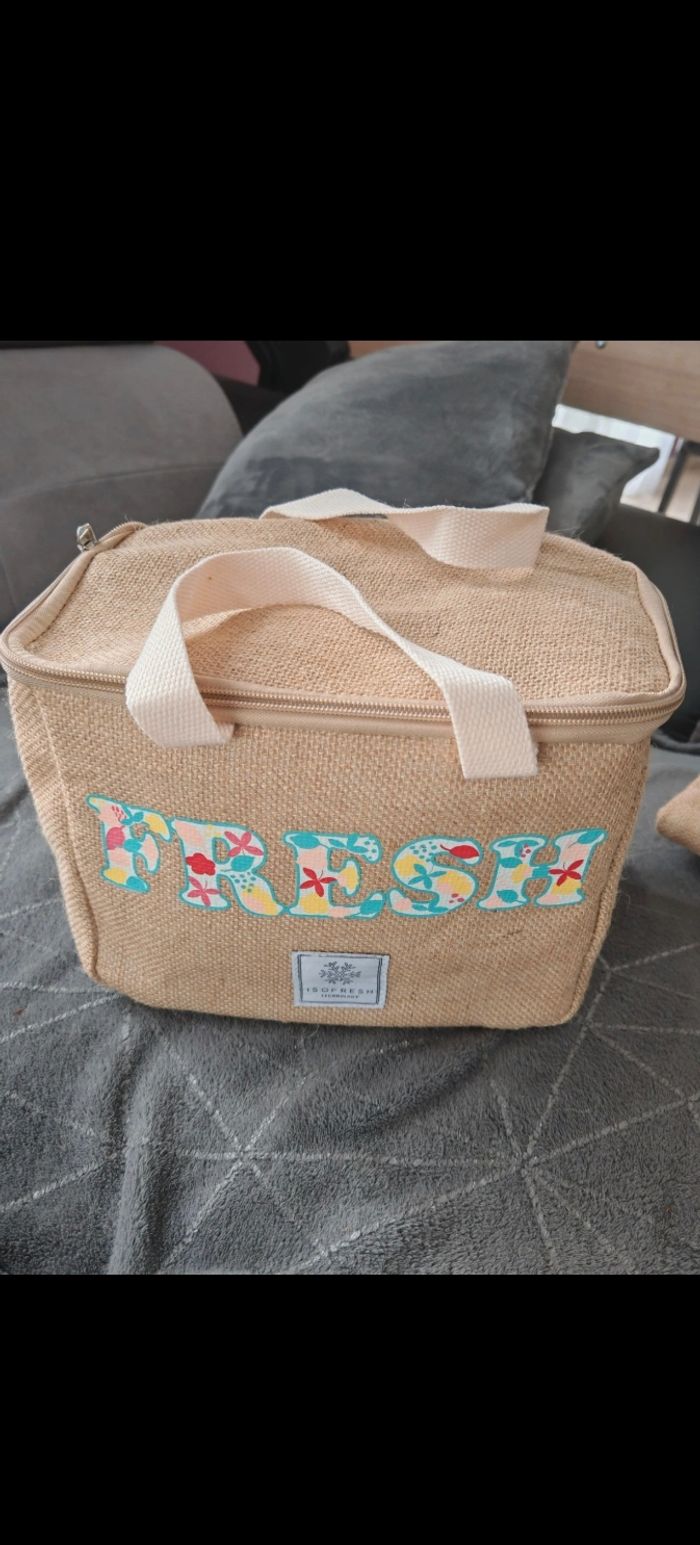 Ensemble Sac caba + Sac pic nique neuf