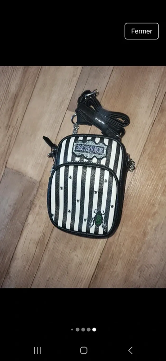 Petite sacoche beetlejuice - photo numéro 6