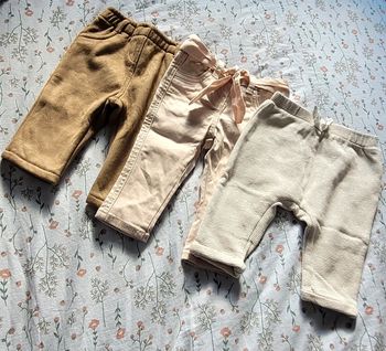 Lot de 3 beaux pantalons 6mois Kiabi