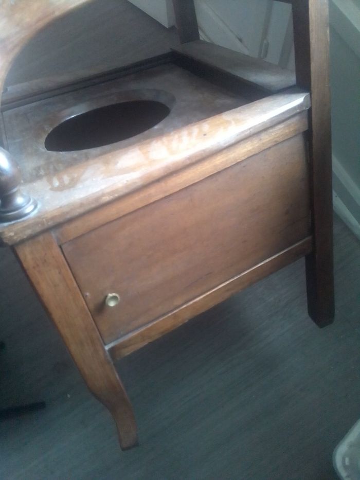 Ancienne chaise cabinet - photo numéro 8