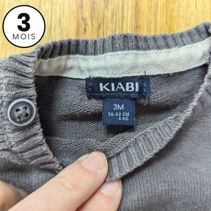 Ensemble Pull et pantalon chaud - Espace et fusée - 3 mois - photo numéro 4
