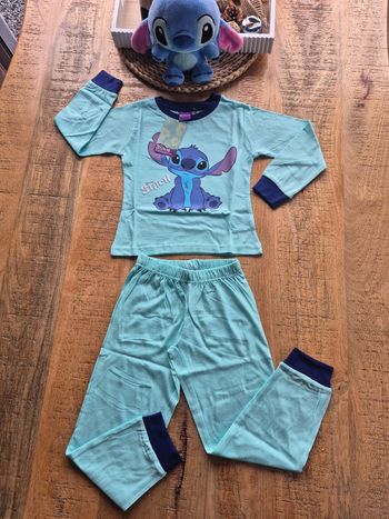 Pyjama Stitch Bleu Clair 4 ans