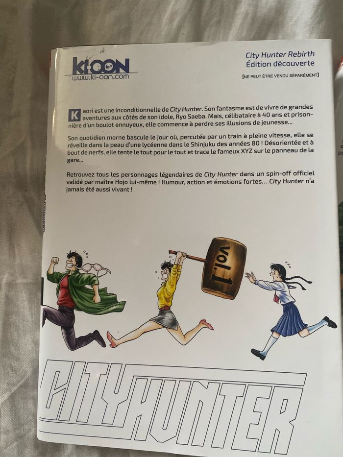 Livre : City Hunter 1 et 2 - photo numéro 2