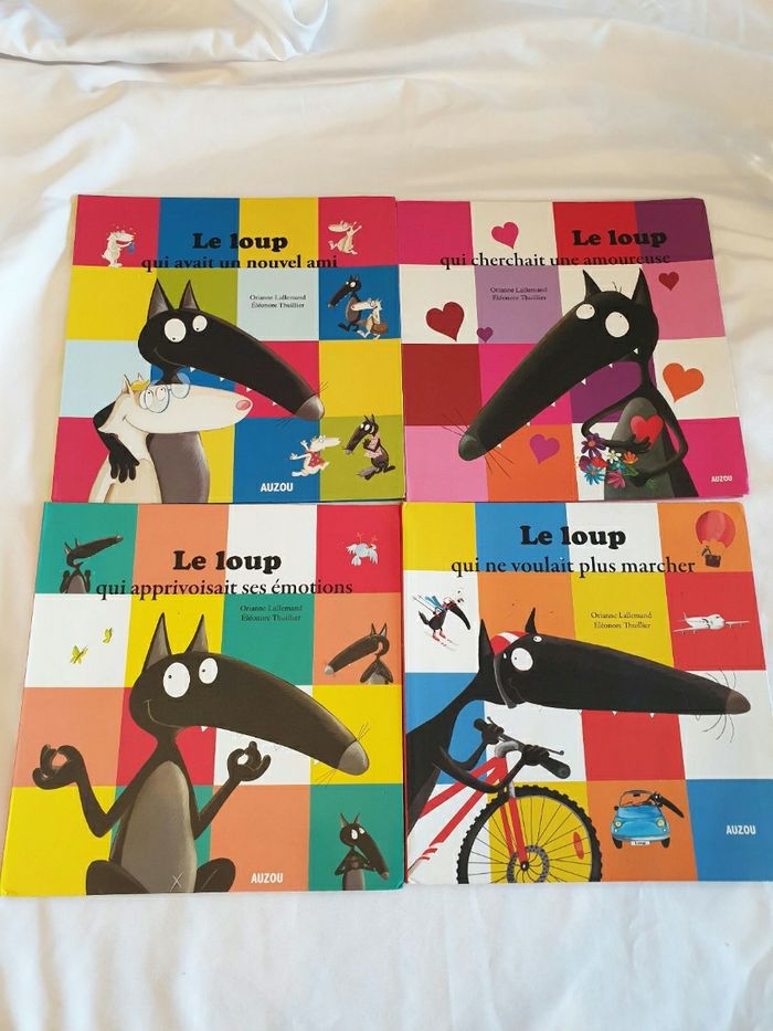 Livre Mes premiers albums Auzou  loup