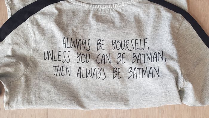 Tee shirt ml Batman - photo numéro 2